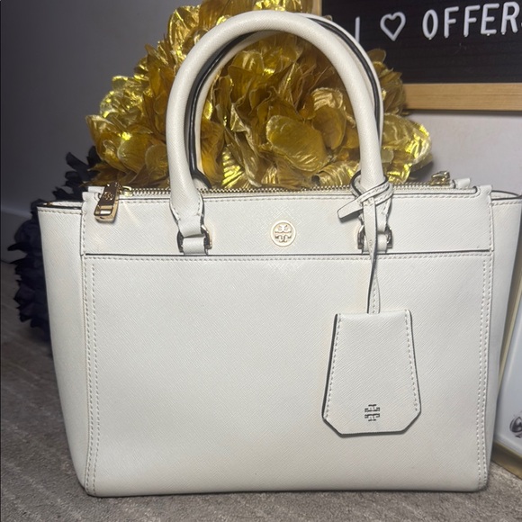 Tory Burch White Satchel - Picture 3 of 11